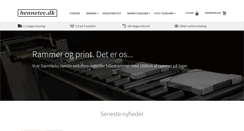 Desktop Screenshot of hennetec.dk